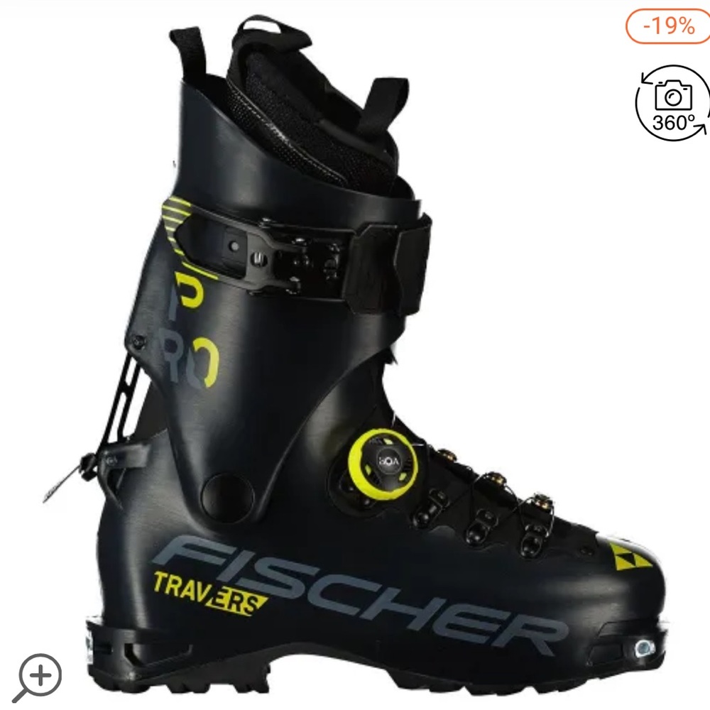 Fischer Ski Mo Ultra Light BC AT Ski Touring Racing boots 26.5
